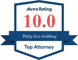 Avvo Rating 10.0 Top Attorney badge